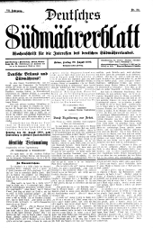 Deutsches Südmährerblatt