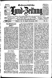 Österreichische Land-Zeitung