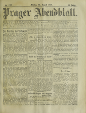 Prager Abendblatt