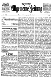Czernowitzer Allgemeine Zeitung