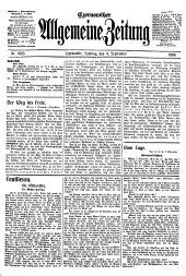 Czernowitzer Allgemeine Zeitung