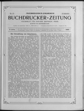 Buchdrucker-Zeitung