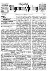 Czernowitzer Allgemeine Zeitung