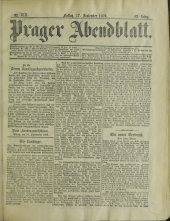 Prager Abendblatt
