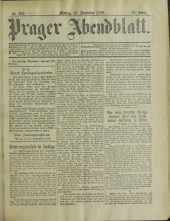 Prager Abendblatt