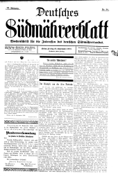 Deutsches Südmährerblatt