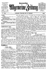 Czernowitzer Allgemeine Zeitung