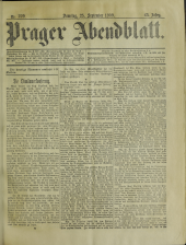 Prager Abendblatt