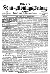 Wiener Sonn- und Montags-Zeitung