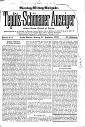 Teplitz-Schönauer Anzeiger