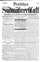 Deutsches Südmährerblatt