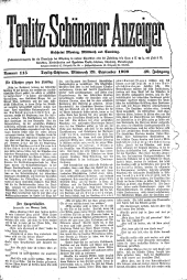 Teplitz-Schönauer Anzeiger