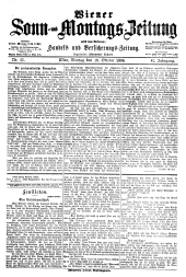 Wiener Sonn- und Montags-Zeitung