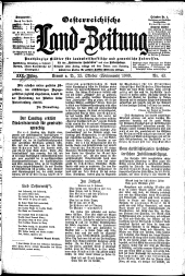 Österreichische Land-Zeitung