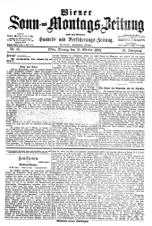 Wiener Sonn- und Montags-Zeitung