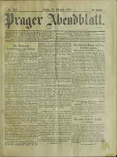 Prager Abendblatt