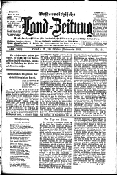 Österreichische Land-Zeitung