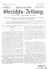 Allgemeine Österreichische Gerichtszeitung