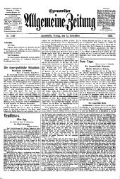 Czernowitzer Allgemeine Zeitung