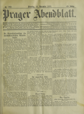 Prager Abendblatt