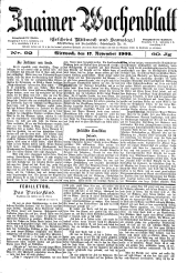 Znaimer Wochenblatt