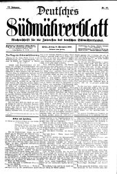 Deutsches Südmährerblatt