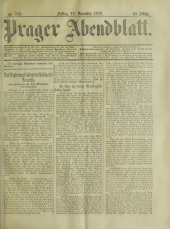 Prager Abendblatt