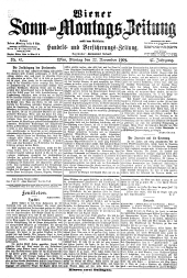 Wiener Sonn- und Montags-Zeitung