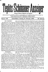 Teplitz-Schönauer Anzeiger