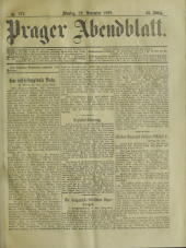 Prager Abendblatt