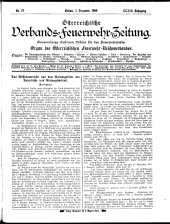 Österreichische Verbands-Feuerwehr-Zeitung