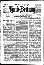 Österreichische Land-Zeitung