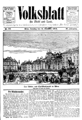 Volksblatt für Stadt und Land