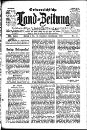 Österreichische Land-Zeitung