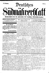 Deutsches Südmährerblatt