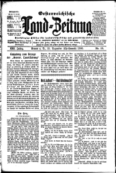 Österreichische Land-Zeitung