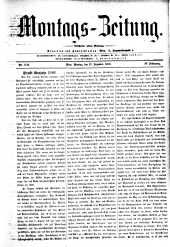 Montags Zeitung