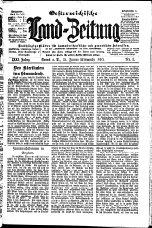 Österreichische Land-Zeitung