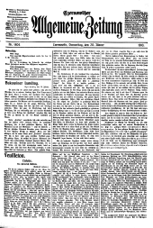 Czernowitzer Allgemeine Zeitung