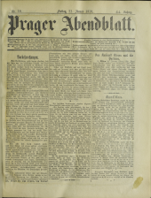 Prager Abendblatt