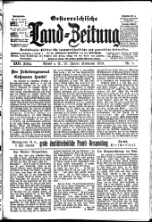 Österreichische Land-Zeitung