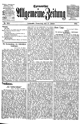 Czernowitzer Allgemeine Zeitung