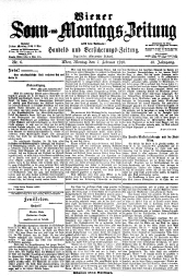 Wiener Sonn- und Montags-Zeitung