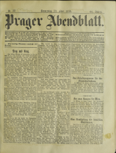 Prager Abendblatt