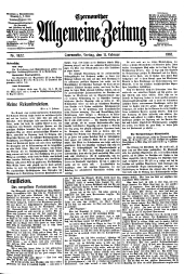 Czernowitzer Allgemeine Zeitung