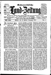 Österreichische Land-Zeitung