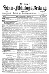 Wiener Sonn- und Montags-Zeitung