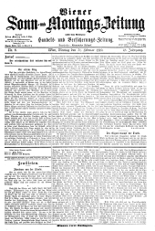 Wiener Sonn- und Montags-Zeitung