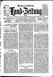 Österreichische Land-Zeitung