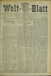 (Neuigkeits) Welt Blatt
